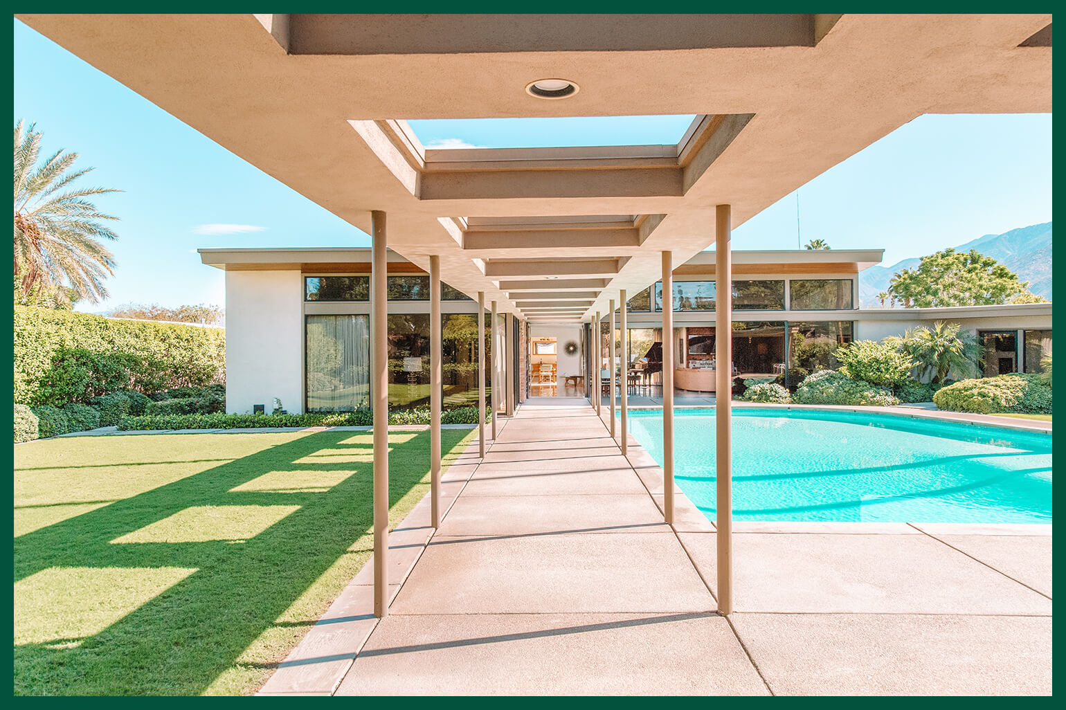 Frank Sinatra’s mid-century modern estate