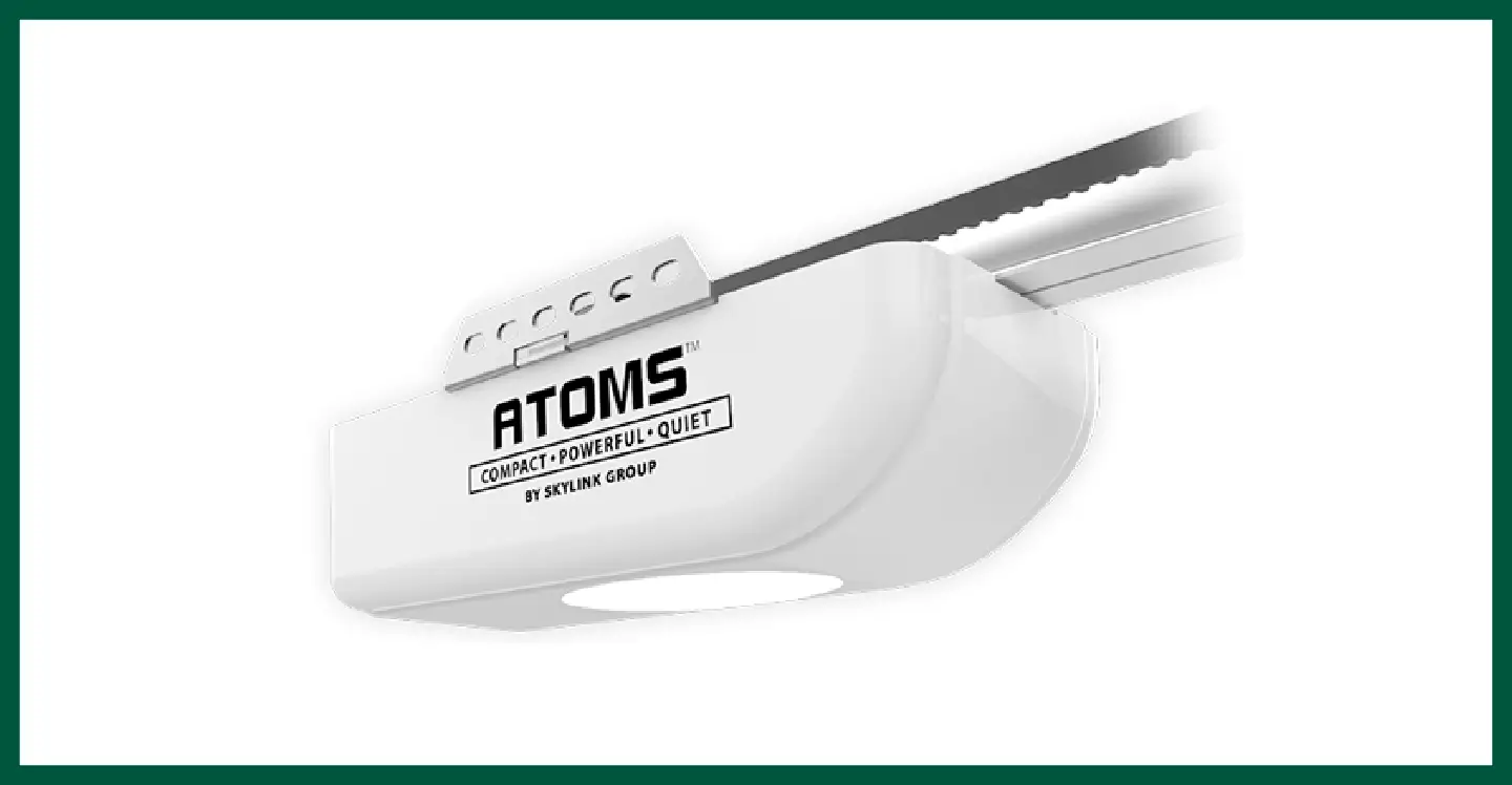 The easy-to-install Skylink Atoms garage door opener known for its convenience.