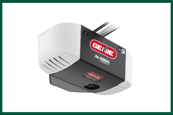 The user-friendly Genie Stealthdrive Connect garage door opener.