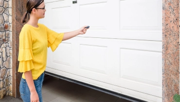 A garage door that won’t close.